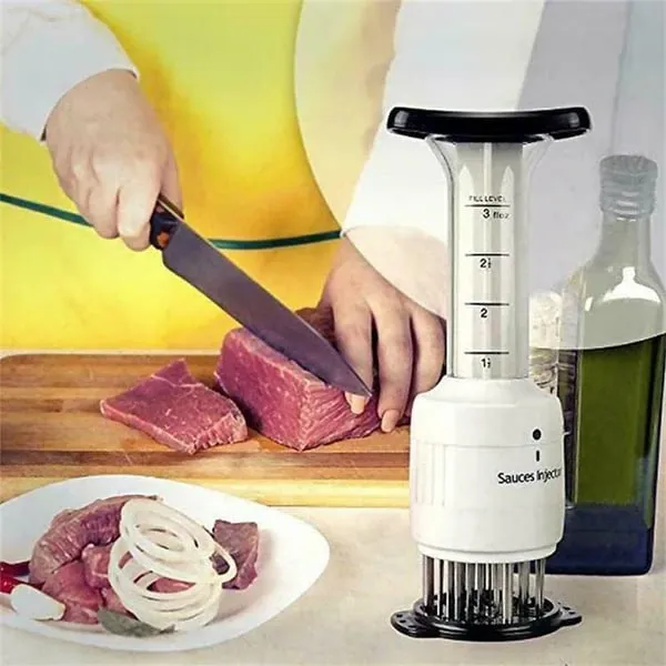 2 in 1 Tenderizer and Sauce Injector - Free Shipping